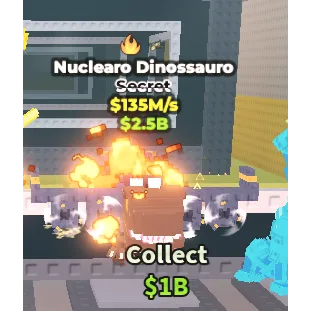 Nuclearo Dinossauro 135m/s