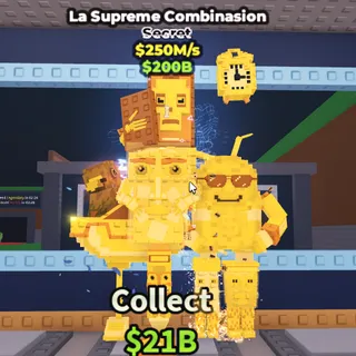 [250M/S] Gold La Supreme Combinasion