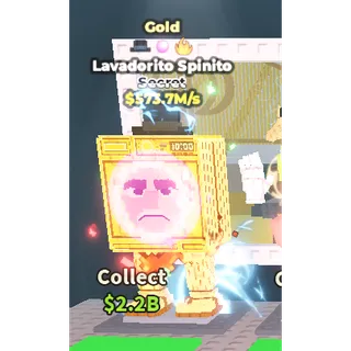 Gold Lavadorito Spinito 573.7m/s