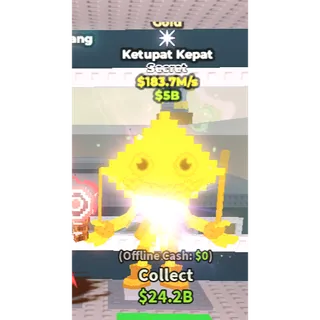 Gold Ketupat Kepat 183.7m/s