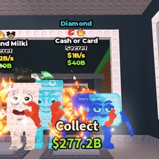 [1B/S] Diamond Cash or Card