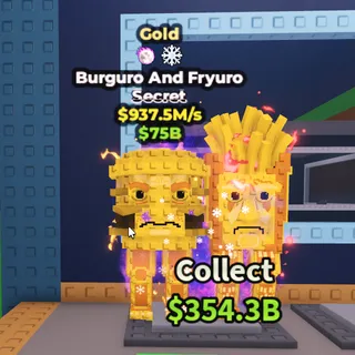 Gold Burguro And Fryuro 937.5m/s 