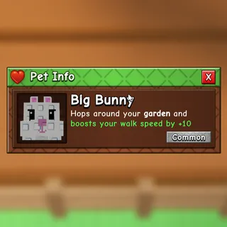 Big Bunny (Grow A Garden 2)