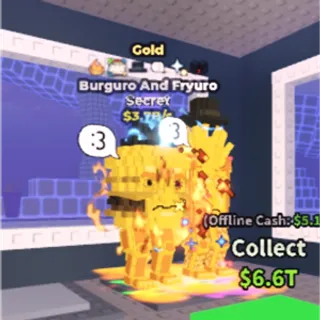 3.7B/s Burguro and fryur