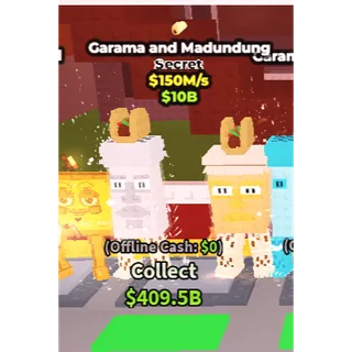 Garama And Madundung 150m/s