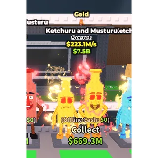 Ketchuru And Musturu 223.1m/s Rare