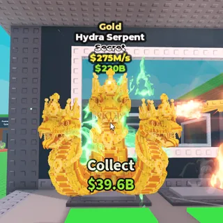 [275M/S] Gold Hydra Serpent |Cheapest In Market