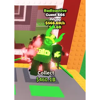 Radioactive Guest 666 (Very Rare) LIMITED TIME OFFER 