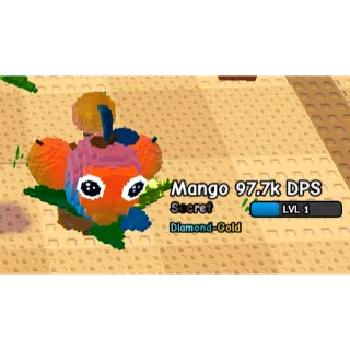 Diamond-Gold Mango 97.7k DPS Lvl 1