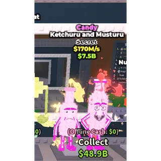 Candy Ketchuru And Musturu 170m/s