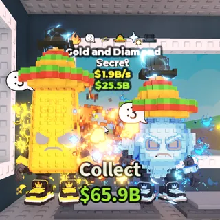 [1.9B/S] Gold And Diamond