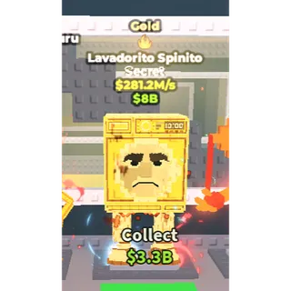 Gold Lavadorito Spinito 281.2m/s