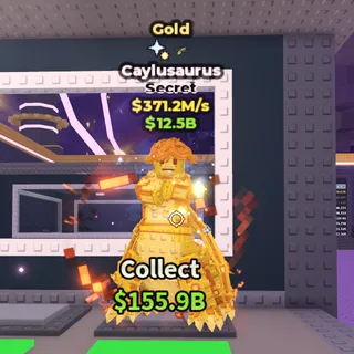 [371.2M/S] Gold Caylusaurus