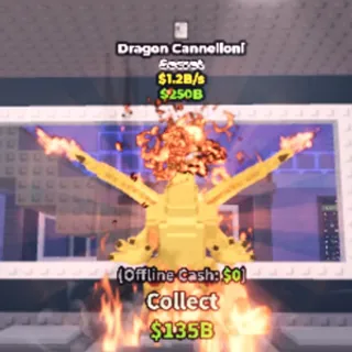 1.2B/s Dragon Cannelloni