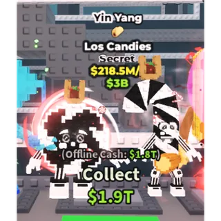 Yin Yang	Los Candies	218.5m/s