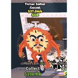 Tictac Sahur 37.5m/s Cheap