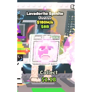 Lavadorito Spinito 180m/s