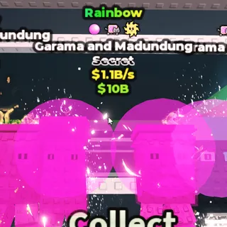 [1.1B/S] Rainbow Garama And Madundung | Cheapest In Market