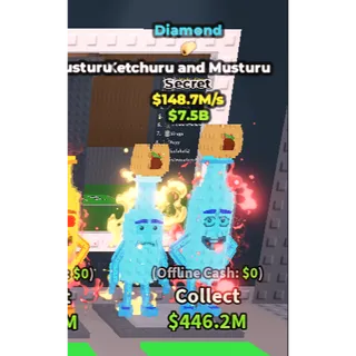 Diamond Ketchuru And Musturu 148.7m/s