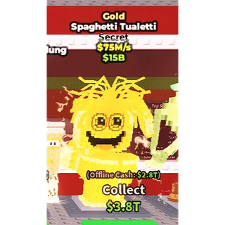 Gold Spaghetti Tualetti 75m/s