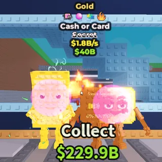 [1.8B/S] Gold Cash Or Card
