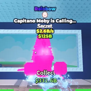 [2.6B/S] Rainbow Capitano Moby Is Calling... (John Pork Trait)