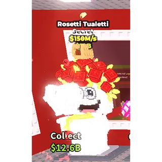 Rosetti Tualetti	150m/s