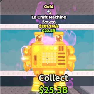 Gold La Craft Machine