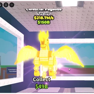 [218.7M/S] Gold Celestial Pegasus