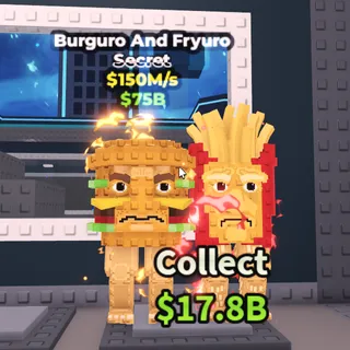 Burguro And Fryuro 150m/s Cheapest