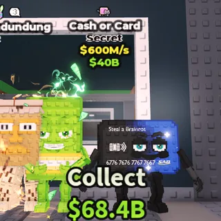 [600M/S] Cash or Card