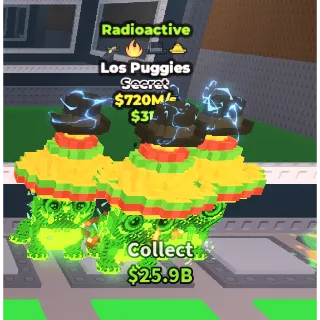 Radioactive Los Puggies 720m/s (rare)