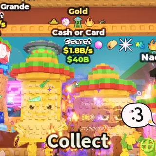 [1.8B/S] Gold Cash or Card