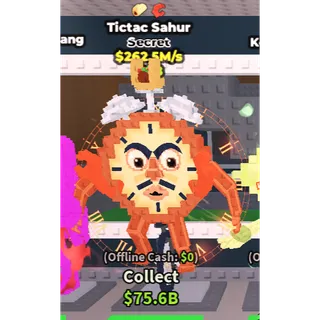 Tictac Sahur 262.5m/s