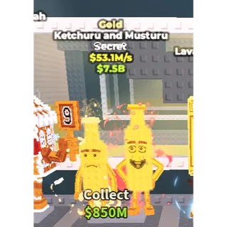 Gold Ketchuru And Musturu 53.1m/s