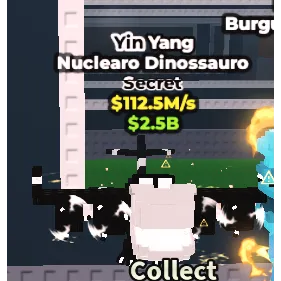 Yin Yang Nuclearo Dinossauro 112.5m