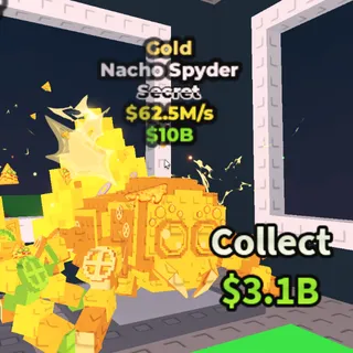 [62.5M/S] Gold Nacho Spyder