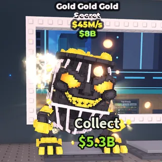 Gold Gold Gold 45m/s
