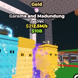 [212.5M/S] Gold Garama And Madundung