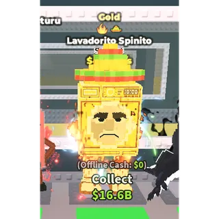 Gold Lavadorito Spinito 461.2m/s