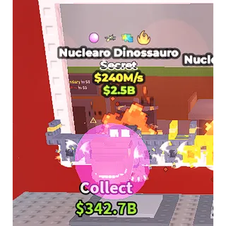 Nuclearo Dinossauro 240m/s