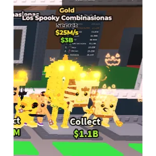 Gold Los Spooky Combinasionas 25m/s