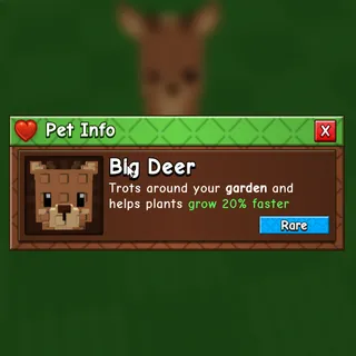 Big Deer (Grow A Garden 2)