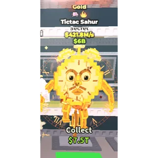 Gold Tictac Sahur 421.8m/s Cheap