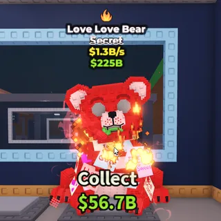 [1.3B/S] Love Love Bear (Fire Trait)