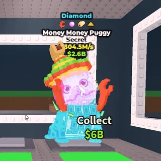 Diamond Money Money Puggy 304.5m/s