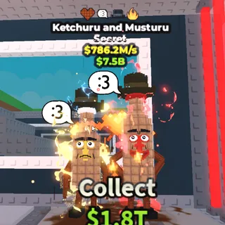 [786.2M/S] Ketchuru And Musturu (Chocolate Trait)