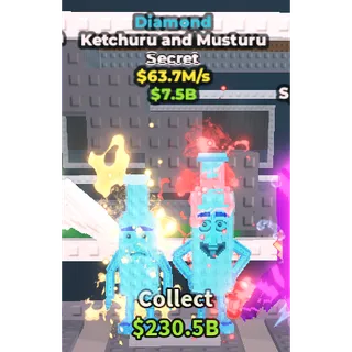 Diamond Ketchuru And Musturu 63.7m/s