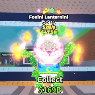[2B/S] Foxini Lanterini (Coin And Balloon Trait) Rare