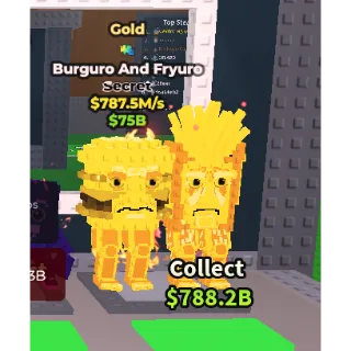 Gold Burguro And Fryuro 787.5m/s